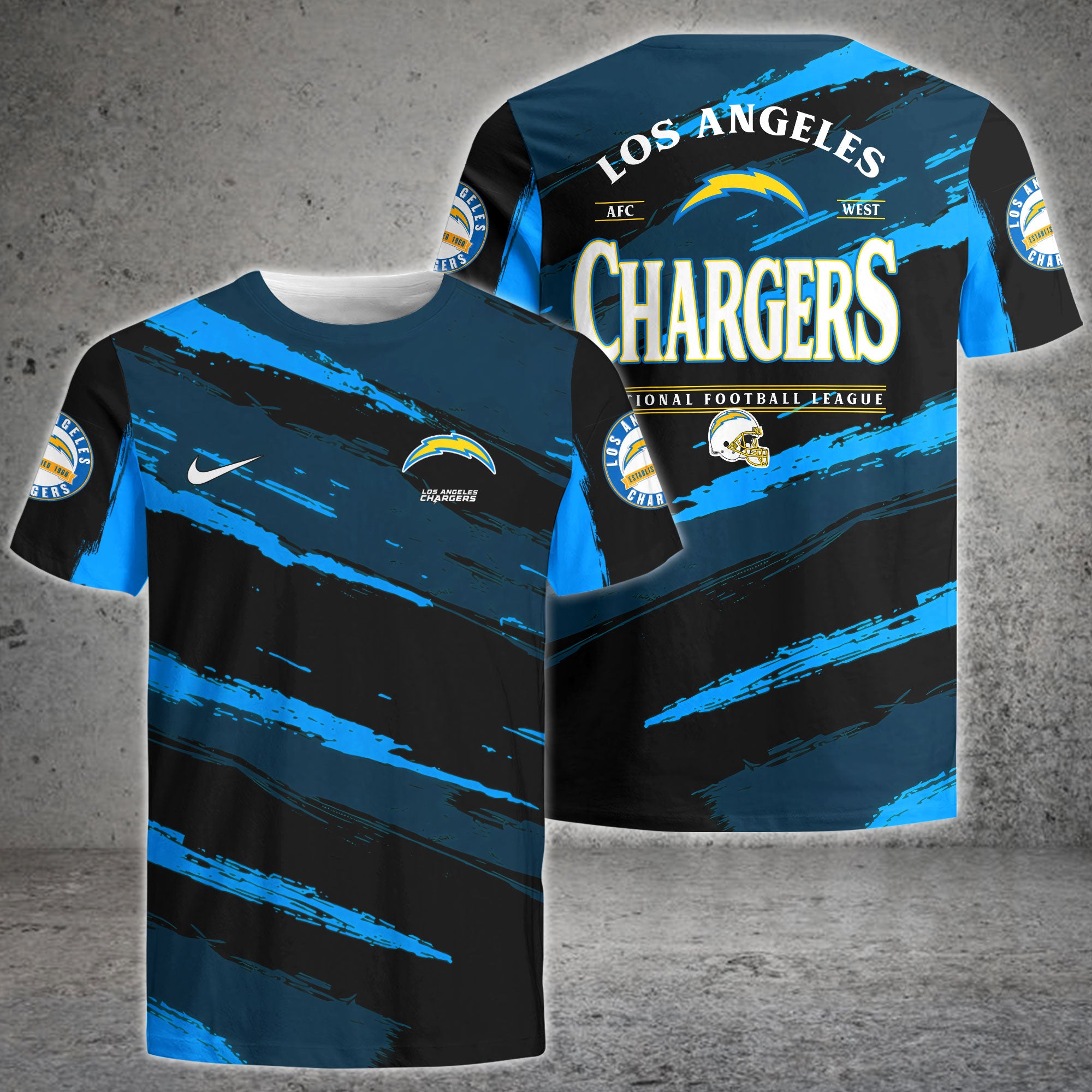 Los Angeles Chargers Premium 3D Football Shirt