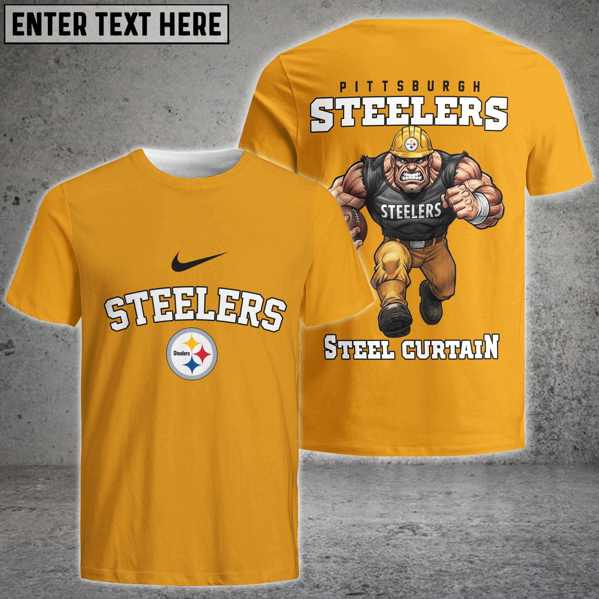 PIT Steelers Football Nation Gear All Over Print Shirt