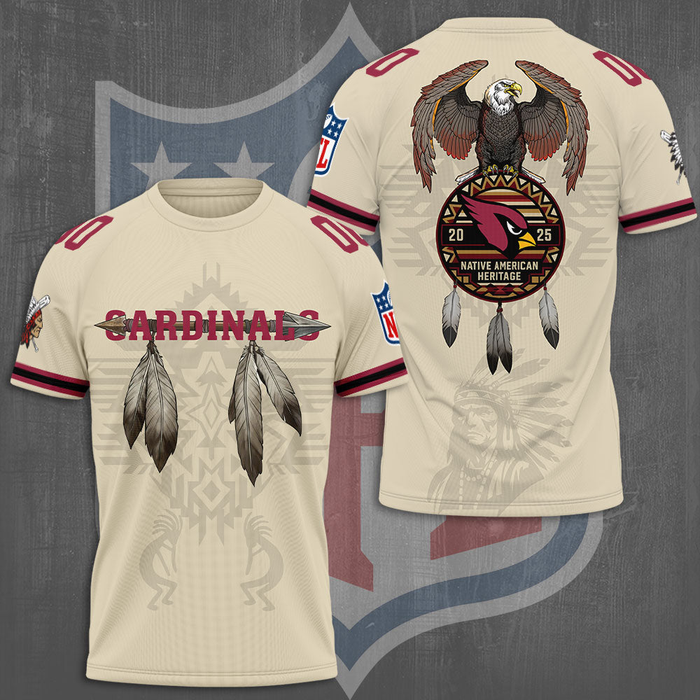 Arizona Cardinals x Native American Heritage 3D Apparel 