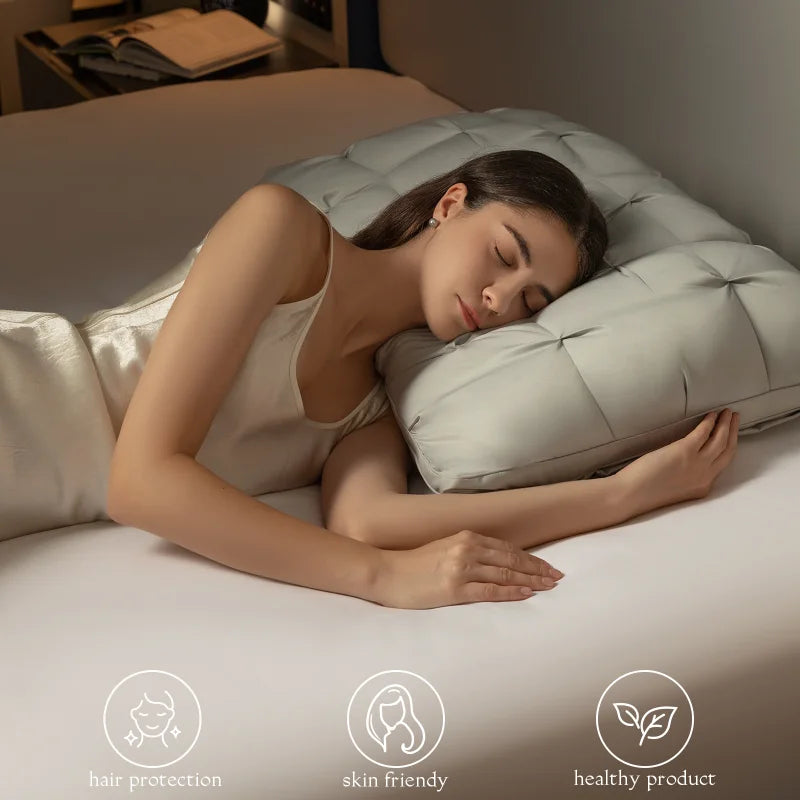 1PC Premium Hotel Series Pillow – Super Soft with Strong Support and Excellent Resilience, Cloud-Like Sleeping Comfort