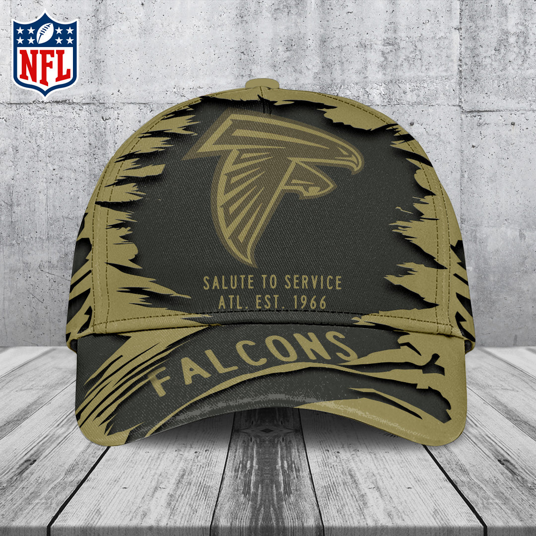 Atlanta Falcons 2025 Salute to Service Classic Cap 