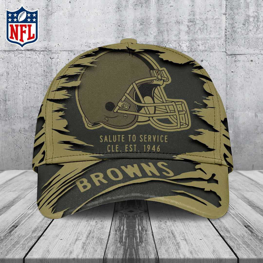 Cleveland Browns 2025 Salute to Service Classic Cap 