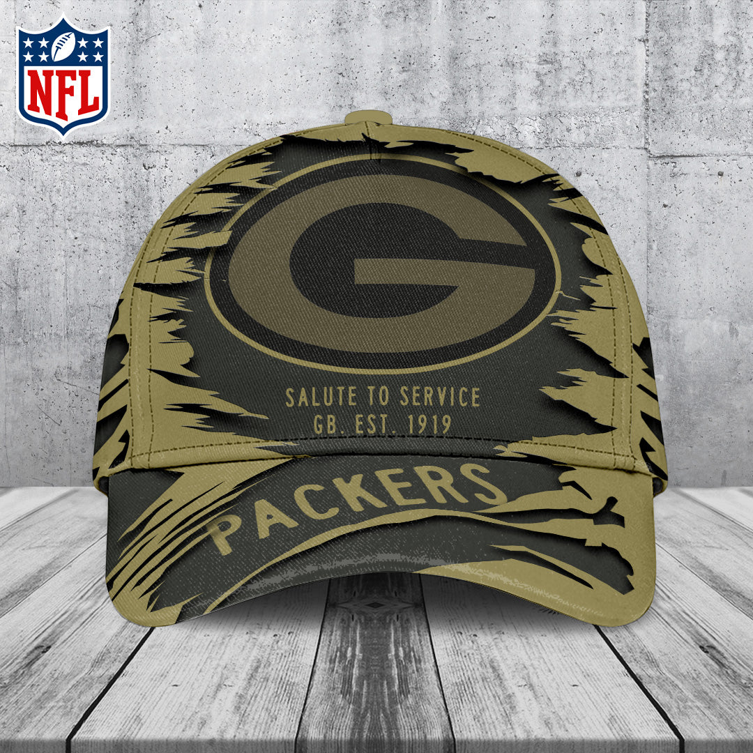 Green Bay Packers 2025 Salute to Service Classic Cap 