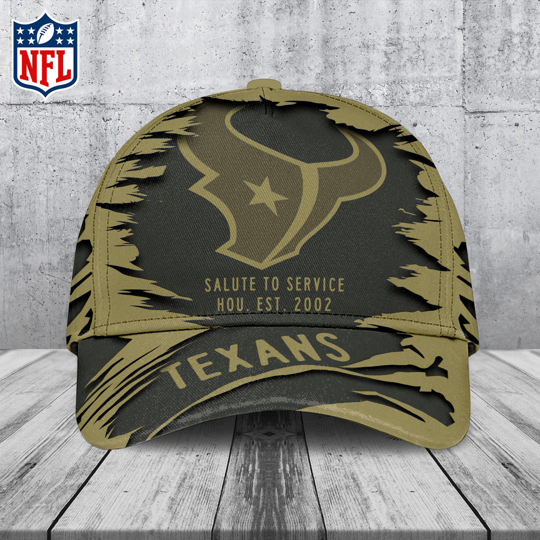 Houston Texans 2025 Salute to Service Classic Cap 