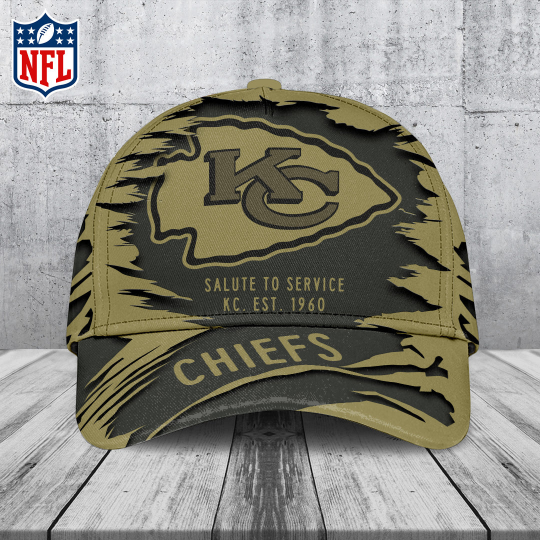 Kansas City Chiefs 2025 Salute to Service Classic Cap 
