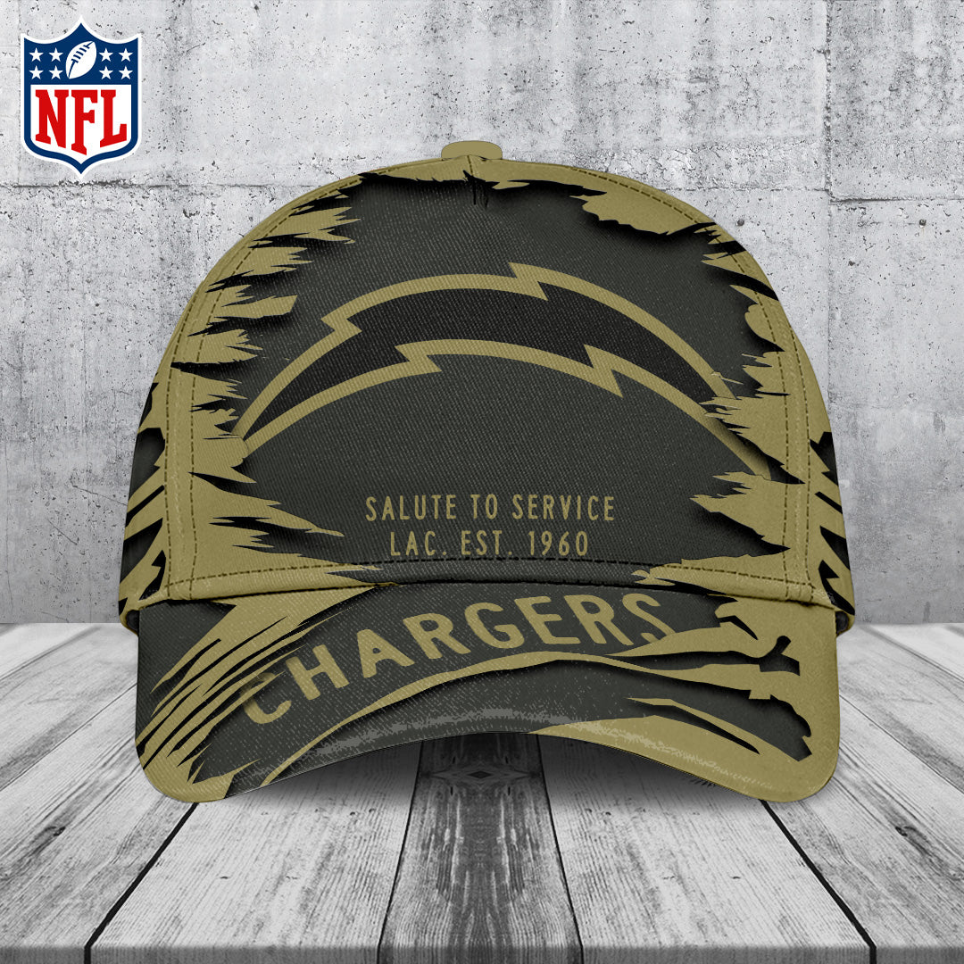 Los Angeles Chargers 2025 Salute to Service Classic Cap 