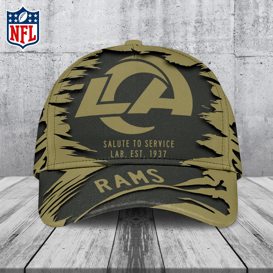 Los Angeles Rams 2025 Salute to Service Classic Cap 