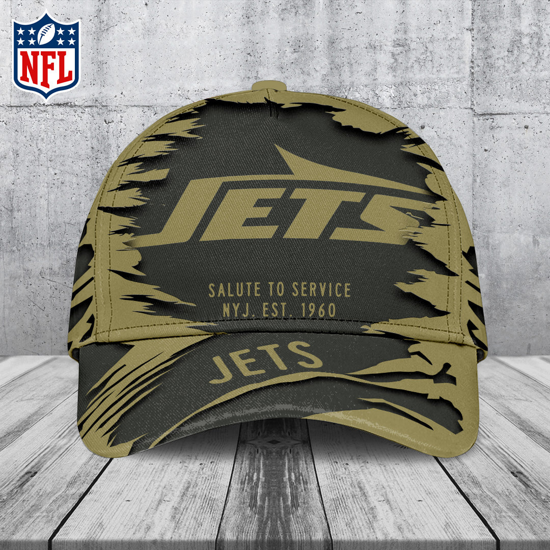 New York Jets 2025 Salute to Service Classic Cap 