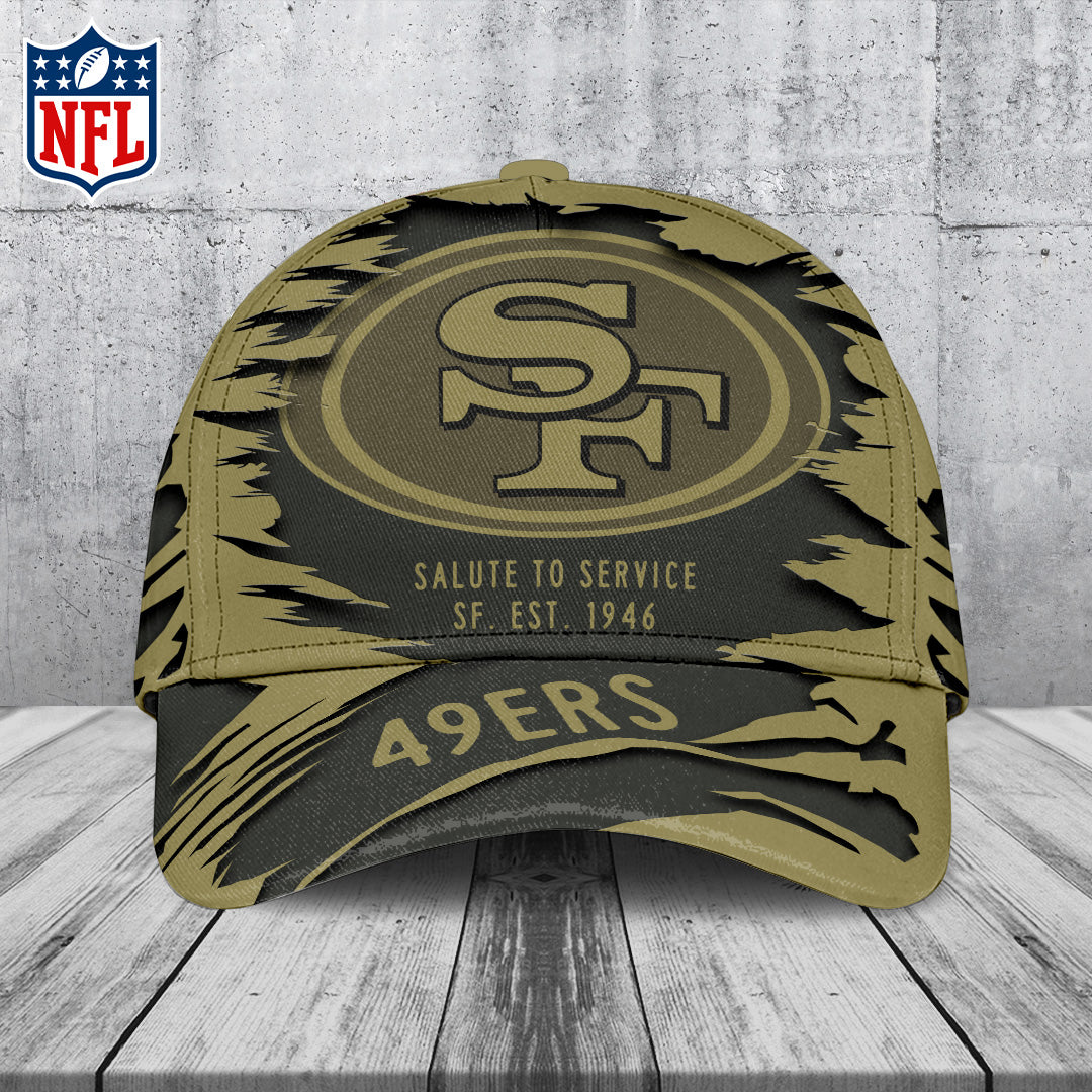 San Francisco 49ers 2025 Salute to Service Classic Cap 