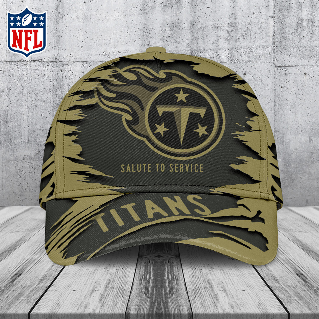 Tennessee Titans 2025 Salute to Service Classic Cap 