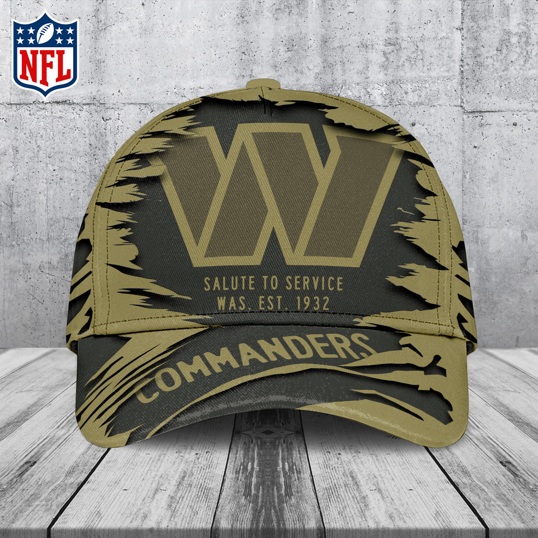 Washington Commanders 2025 Salute to Service Classic Cap 