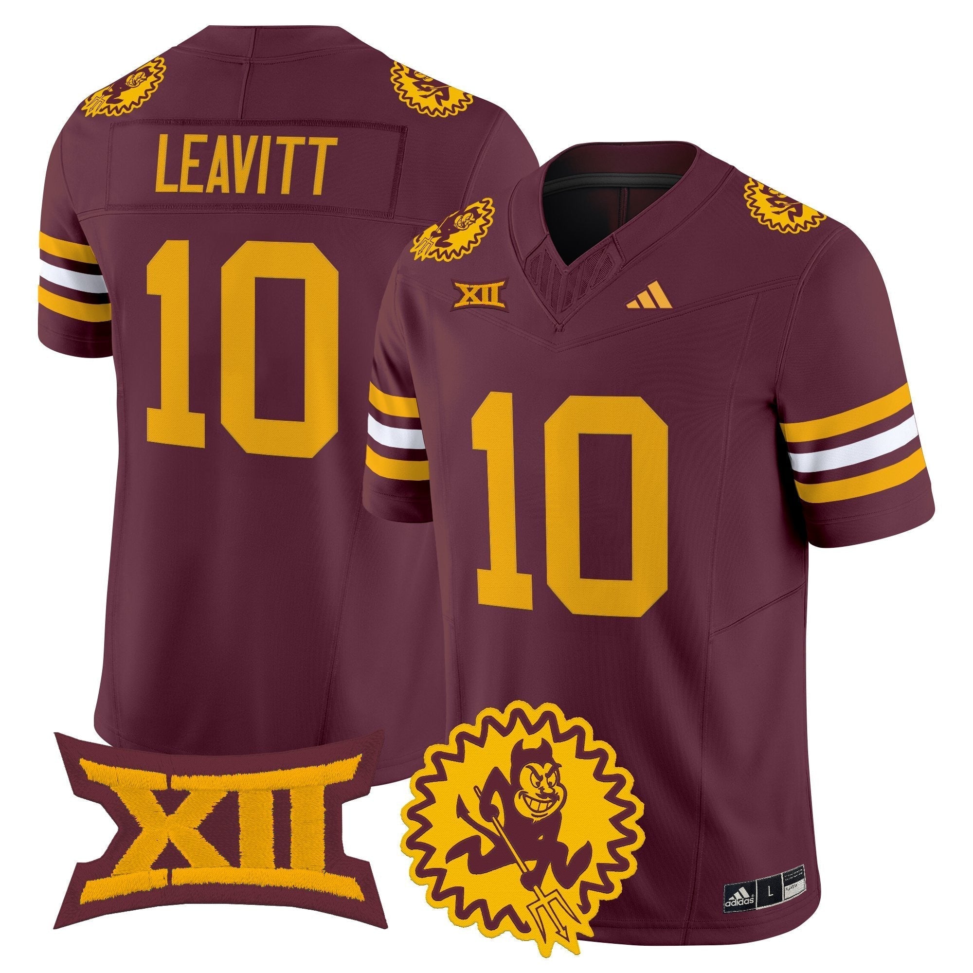 Arizona State Sun Devils 1975 Throwback Vapor Limited Jersey - All Stitched