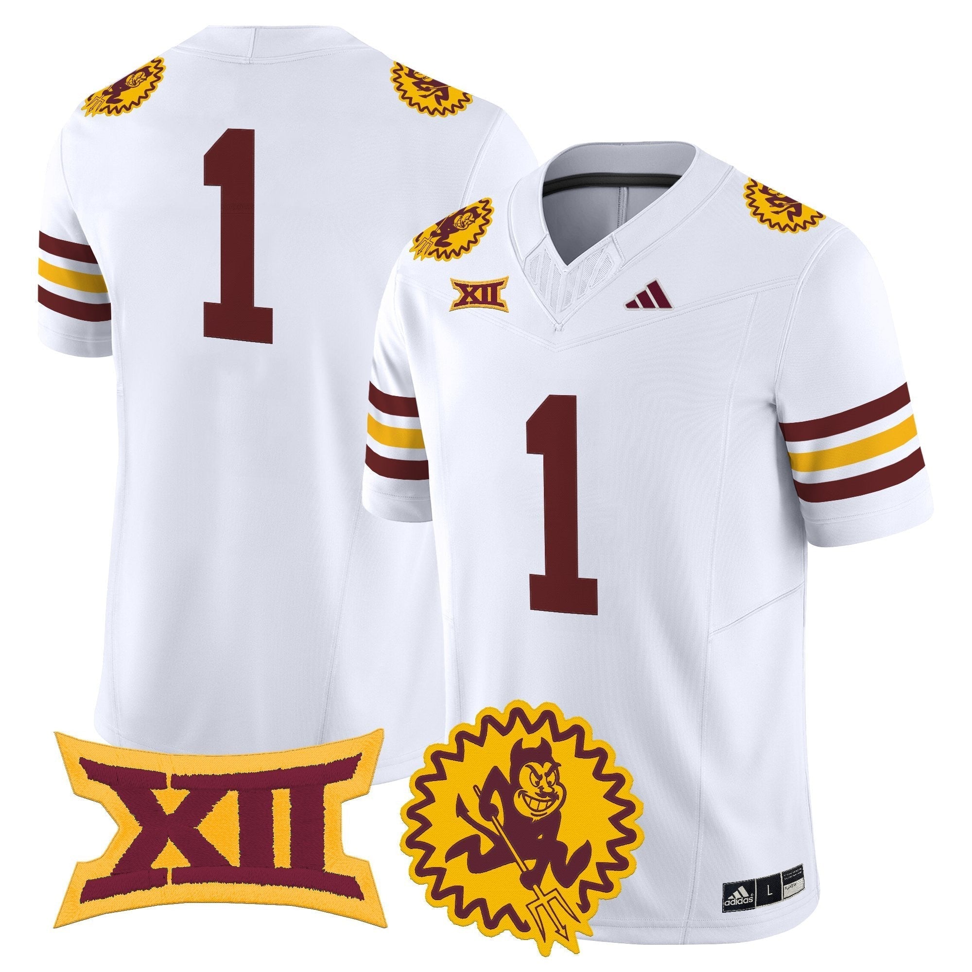 Arizona State Sun Devils 1975 Throwback Vapor Limited Jersey - All Stitched