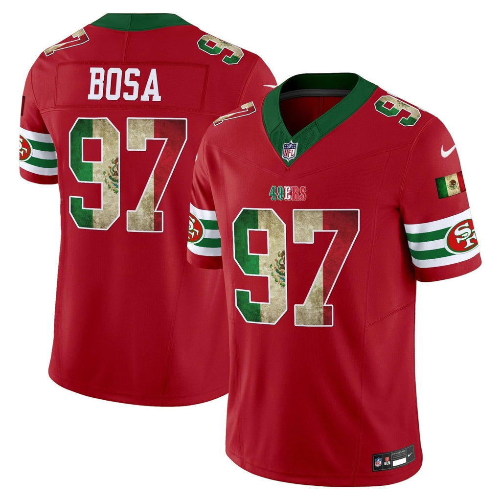49ers Mexico Vapor Limited Jersey V4 - All Stitched