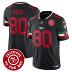 49ers Mexico Faithful To The Bay Patch Vapor Jersey - All Stitched