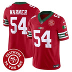 49ers Mexico Faithful To The Bay Patch Vapor Jersey - All Stitched