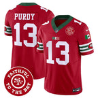 49ers Mexico Faithful To The Bay Patch Vapor Jersey - All Stitched