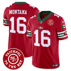 49ers Mexico Faithful To The Bay Patch Vapor Jersey - All Stitched