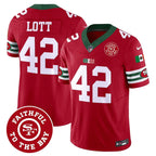 49ers Mexico Faithful To The Bay Patch Vapor Jersey - All Stitched