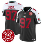 49ers Mexico Faithful To The Bay Patch Vapor Jersey - All Stitched