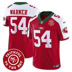 49ers Mexico Faithful To The Bay Patch Vapor Jersey - All Stitched