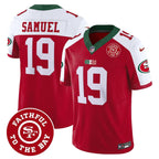 49ers Mexico Faithful To The Bay Patch Vapor Jersey - All Stitched