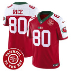 49ers Mexico Faithful To The Bay Patch Vapor Jersey - All Stitched