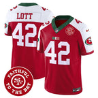 49ers Mexico Faithful To The Bay Patch Vapor Jersey - All Stitched