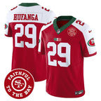 49ers Mexico Faithful To The Bay Patch Vapor Jersey - All Stitched