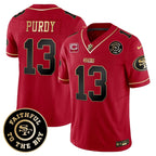 49ers Faithful To The Bay Patch Vapor Limited Jersey V6 - All Stitched