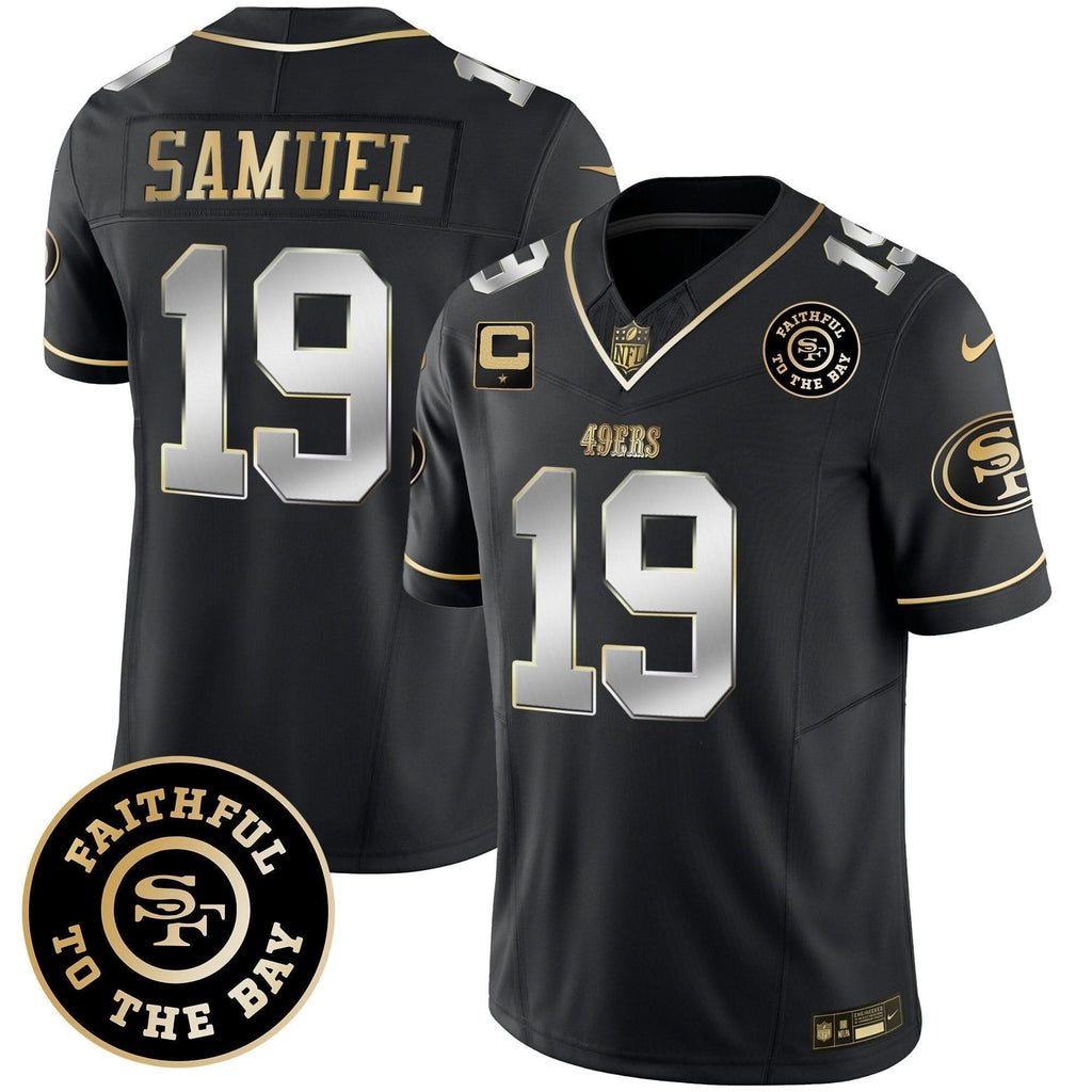 49ers Faithful To The Bay Patch Vapor Limited Jersey V6 - All Stitched