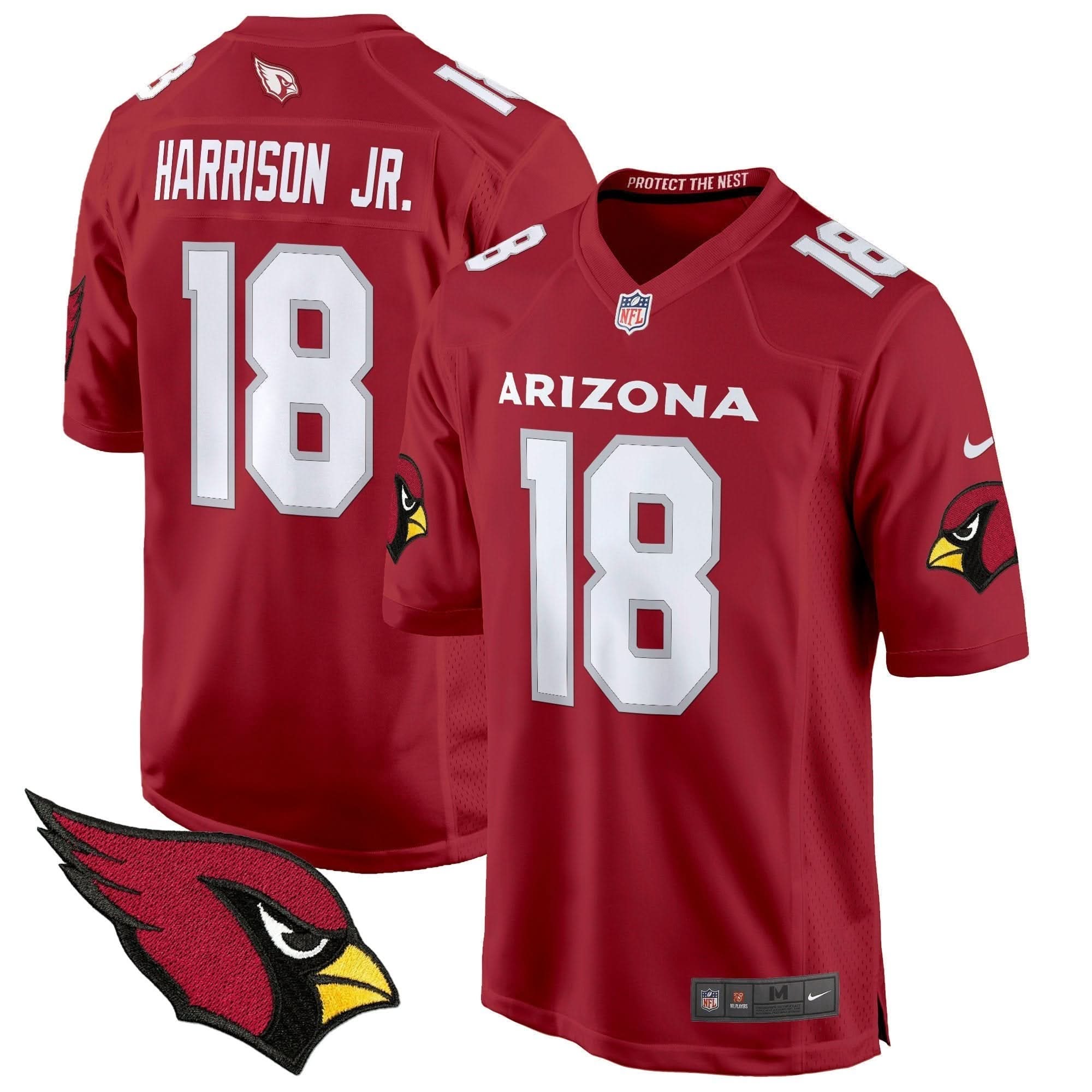 Arizona Cardinals 2024 Game Jersey - All Stitched