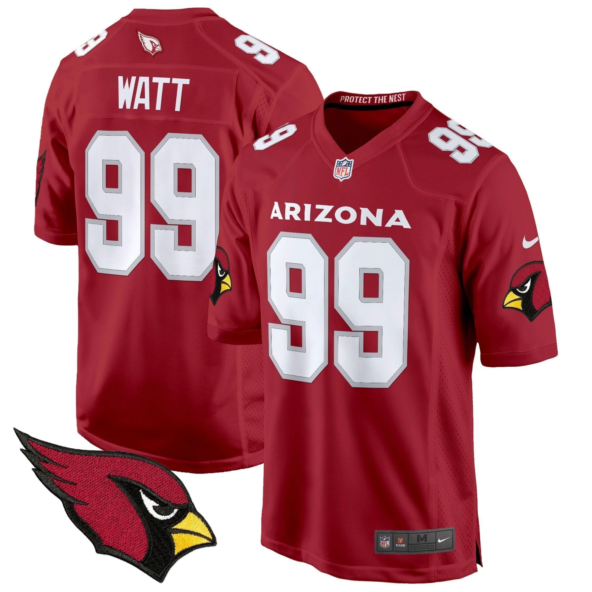 Arizona Cardinals 2024 Game Jersey - All Stitched