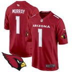 Arizona Cardinals 2024 Game Jersey - All Stitched