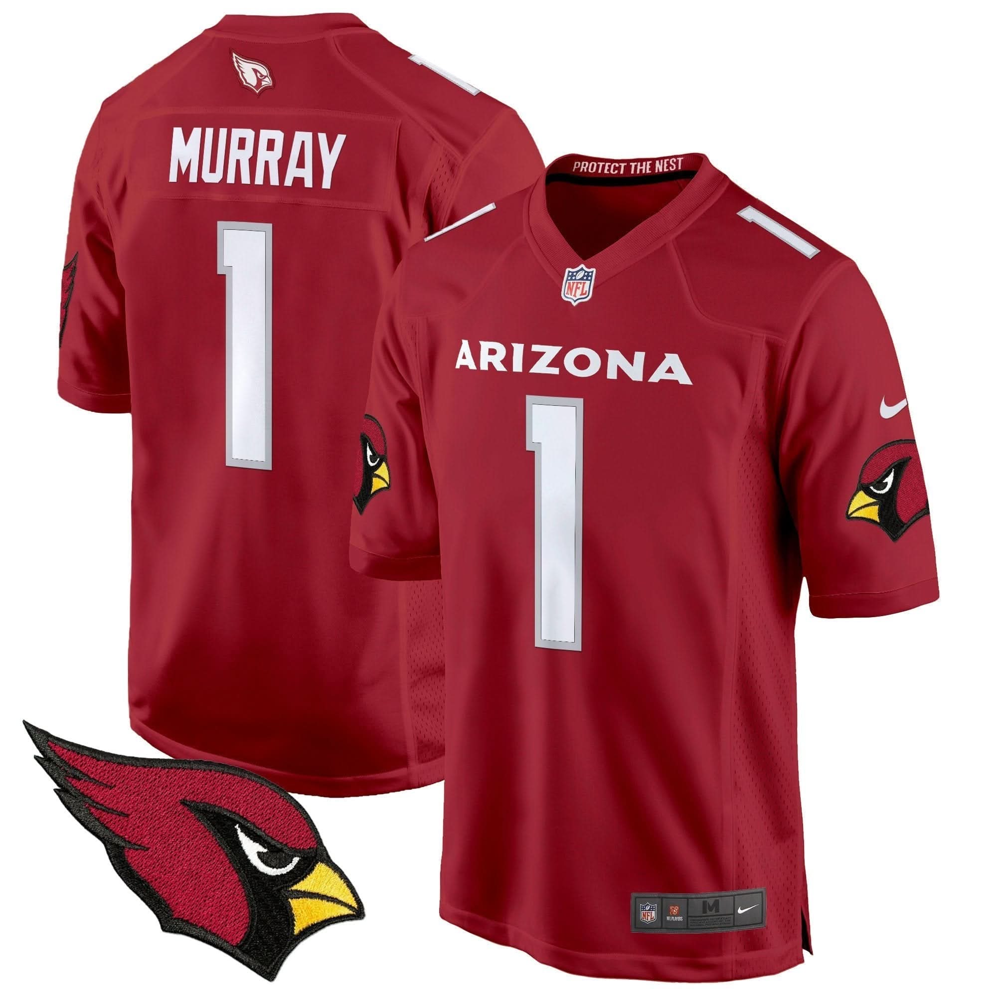 Arizona Cardinals 2024 Game Jersey - All Stitched