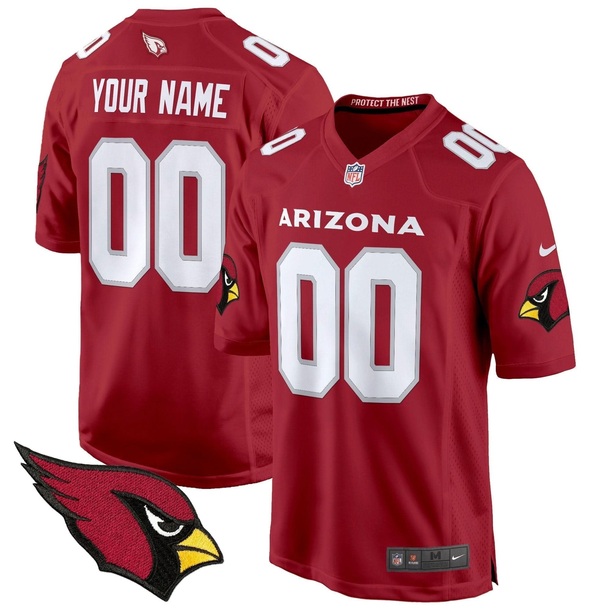 Arizona Cardinals 2024 Game Custom Jersey - All Stitched