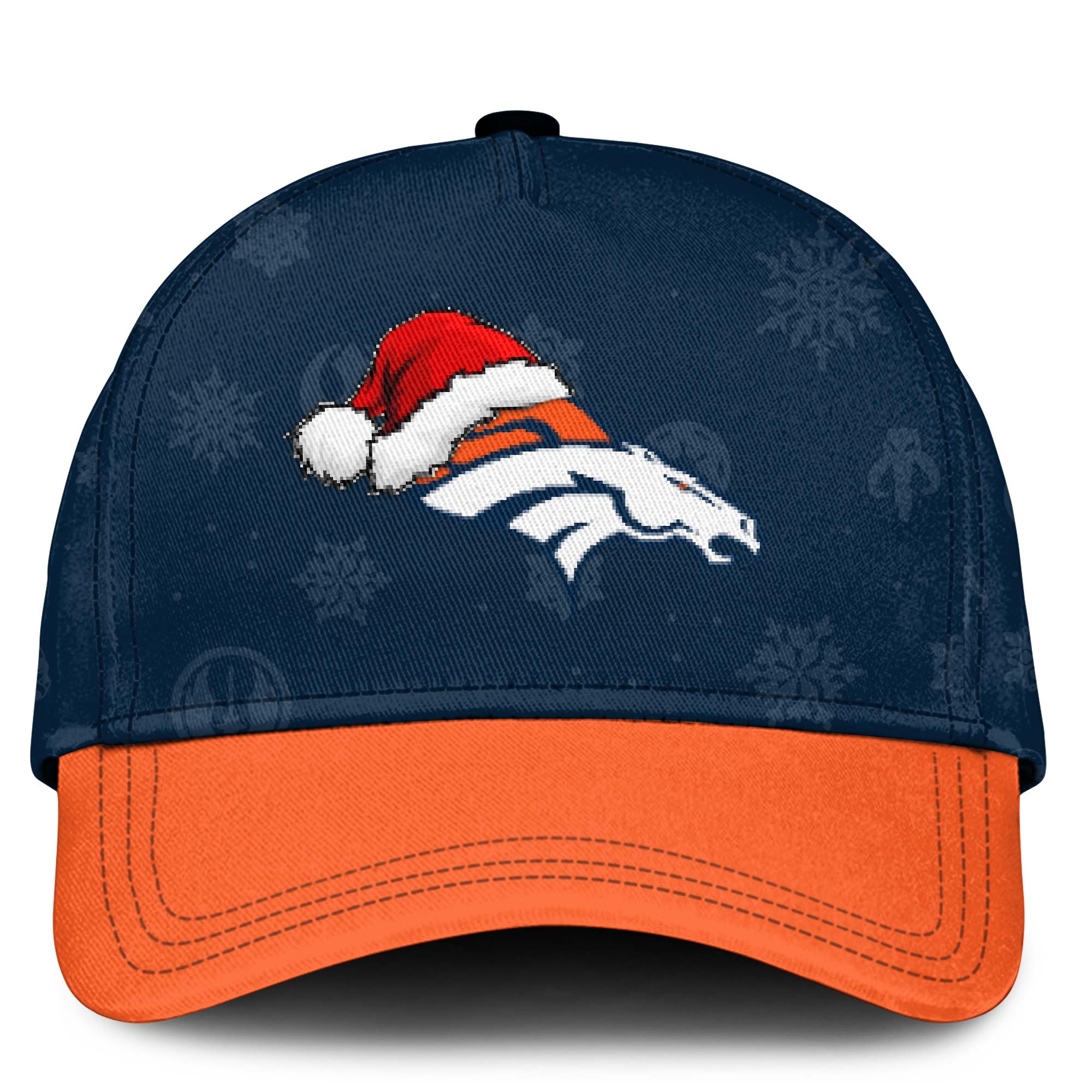 Unisex Broncos Merry Christmas The Force Edition Hoodie