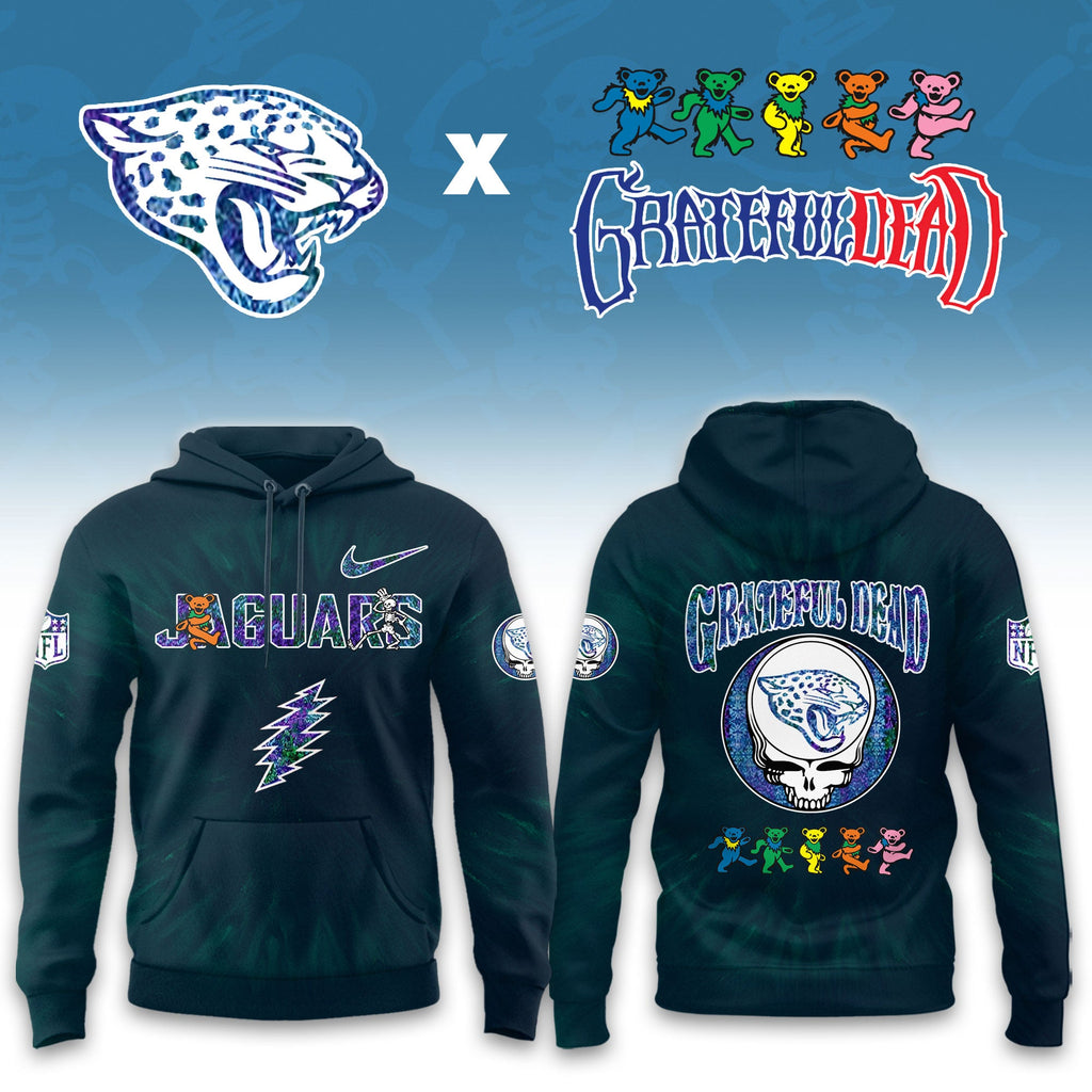 ...Jacksonville Jaguars Grateful Dead Limited Hoodie